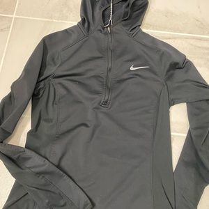 Hooded Nike quarter zip